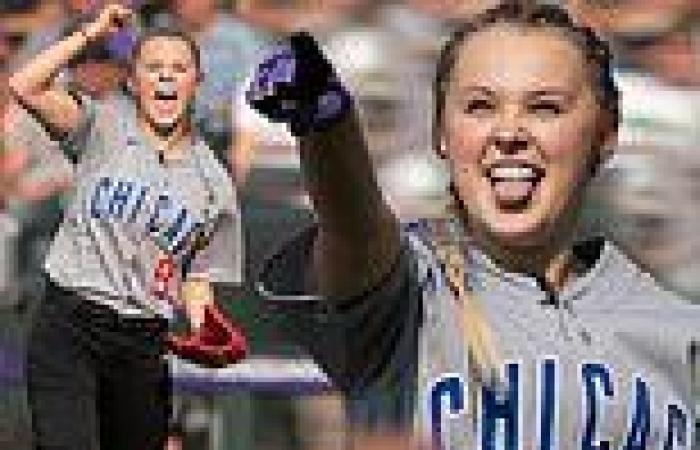 JoJo Siwa shows off her athletic side while playing in MLB All-Star Celebrity ...
