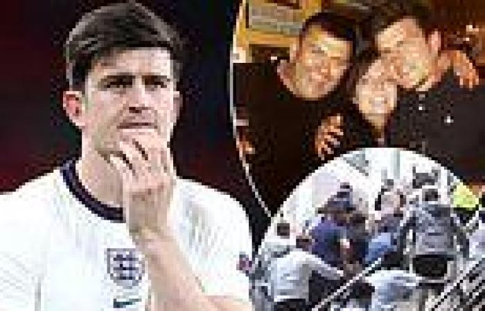 sport news Harry Maguire admits being left 'scared' after father was caught up in Wembley ...