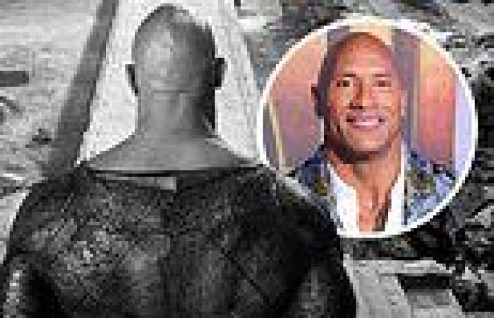 Dwayne 'The Rock' Johnson shares a photo of 'massive' Black Adam set