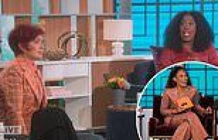 Elaine Welteroth is heard comforting Sharon Osbourne after on-air spat with ...