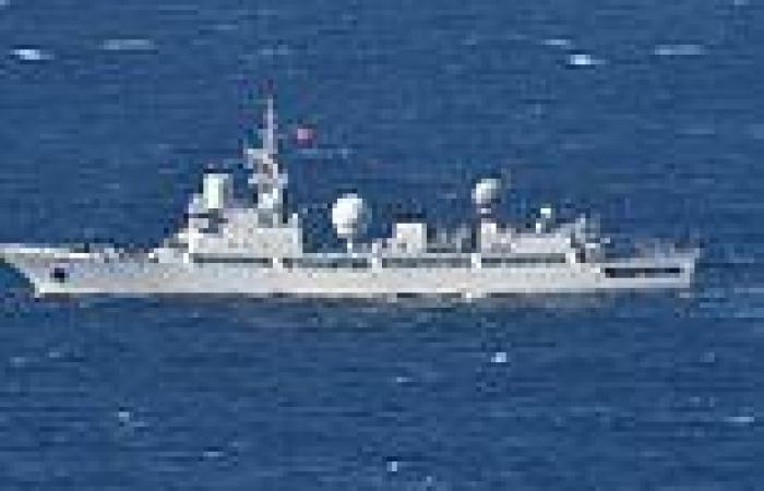 Chinese surveillance ship heading towards Queensland tracked by the ADF for ...