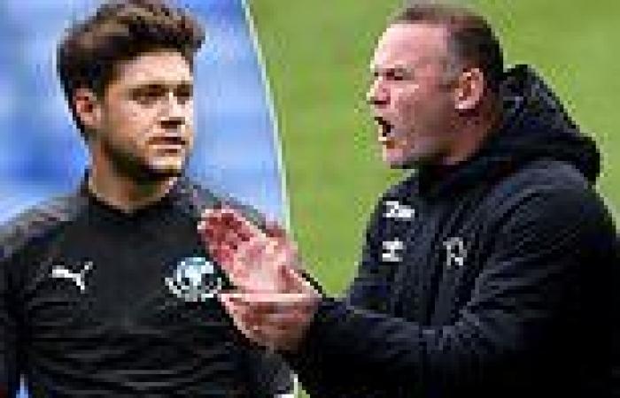 sport news Wayne Rooney invites former One Direction pop star Niall Horan into Derby ...