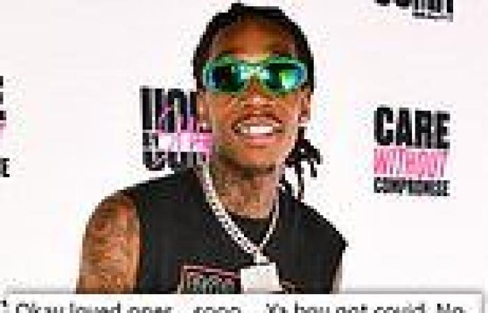 Wiz Khalifa tweets that he's tested positive for COVID-19 but has no symptoms