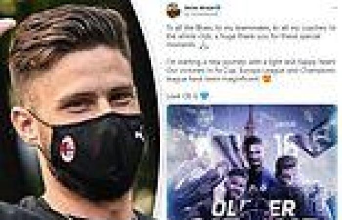 sport news Olivier Giroud set to move to AC Milan after bidding farewell to Chelsea on ...
