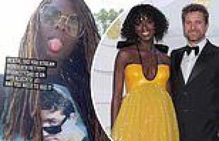 Jodie Turner-Smith rocks a shirt with her husband Joshua Jackson's face on it ...