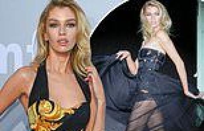 Stella Maxwell is a sensational knockout in various designer looks at the 2021 ...