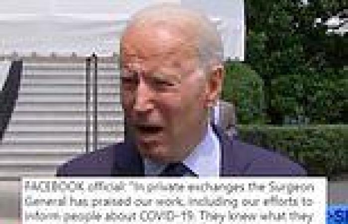 Facebook slams Joe Biden after he claimed they were 'killing people' with ...