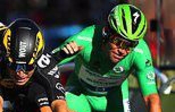 sport news Tour de France: Wout van Aert spoils Mark Cavendish's party as Belgian charges ...