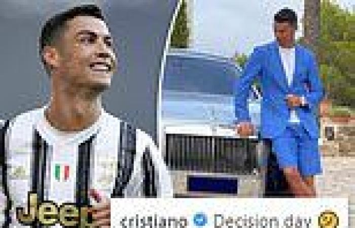 sport news 'Decision day': Juventus superstar Cristiano Ronaldo posts cryptic message as ...