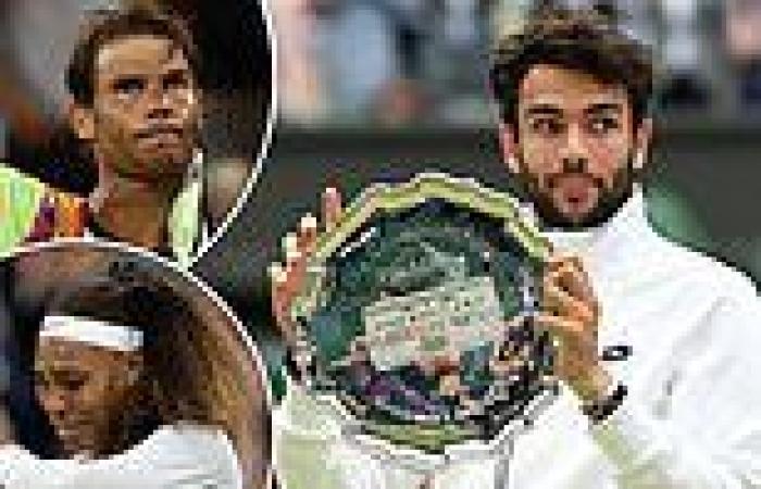 sport news Wimbledon finalist Matteo Berrettini becomes the latest tennis player to ...