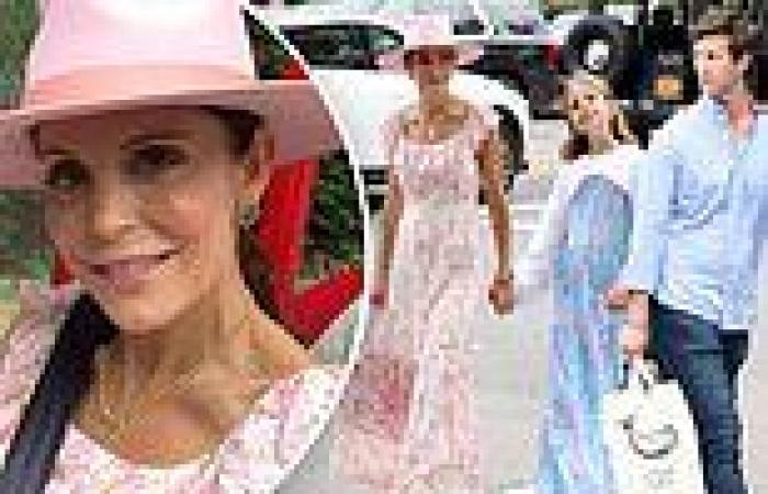 Bethenny Frankel and daughter Bryn Hoppy don floral frocks for NY lunch with ...