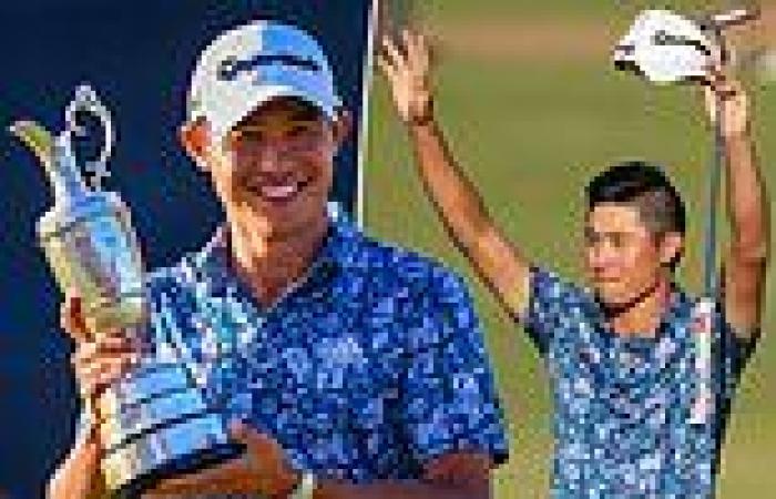 sport news Collin Morikawa reveals eating burgers EACH DAY at Royal St George's fuelled ...