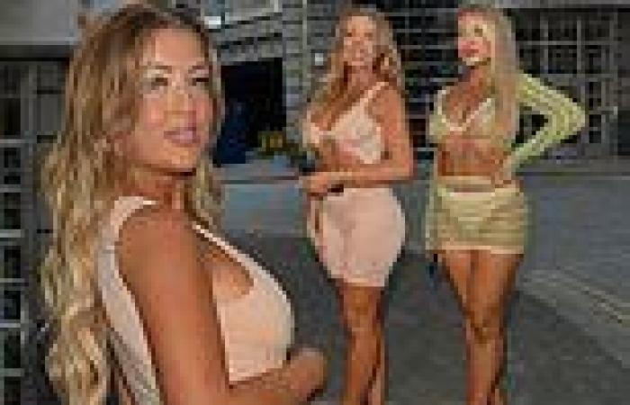 Love Island twins Jess and Eve Gale sizzle in racy cut-out outfits