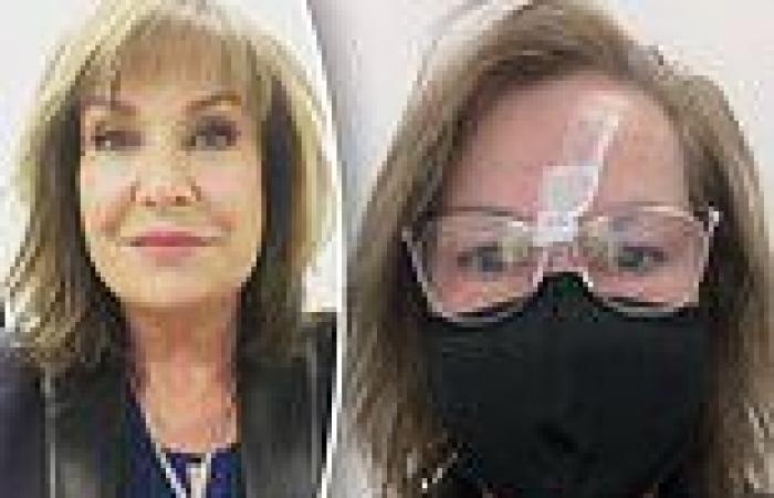 Tracy Grimshaw's hack for stopping glasses from fogging up when wearing a mask
