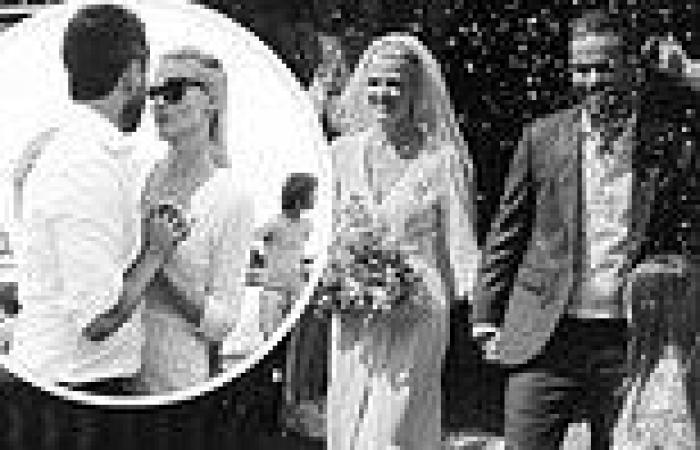 Lara Stone ties the knot with David Grievson in private ceremony