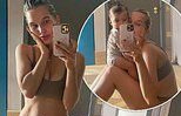 Helen Flanagan proudly shows off postpartum body in her underwear