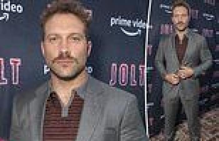 Australian actor Jai Courtney arrives at the Jolt screening in Los Angeles