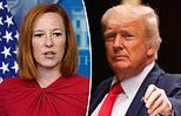 Psaki says White House would 'welcome' a COVID PSA from Trump