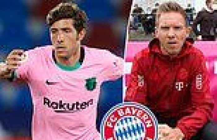 sport news Bayern Munich 'in talks to sign Sergi Roberto on loan from Barcelona with ...
