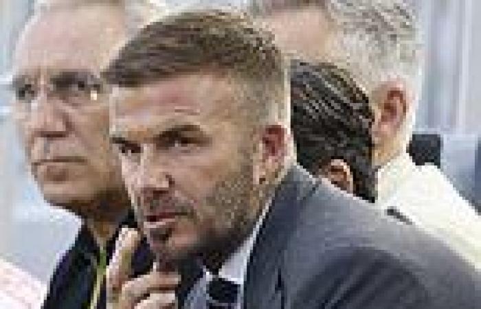 sport news David Beckham 'backs under-fire Phil Neville to succeed as Inter Miami boss'