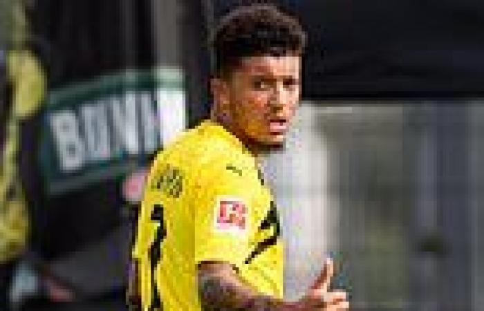 sport news Borussia Dortmund pay tribute to Jadon Sancho after he completes £73m move to ...