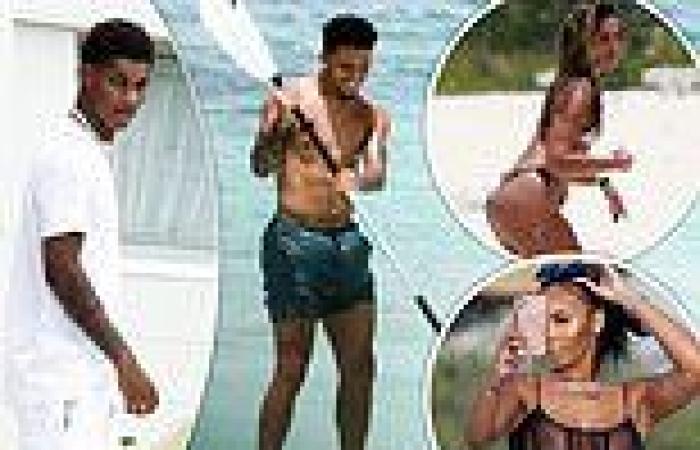 PICTURE EXCLUSIVE: Jadon Sancho holidays in Turks and Caicos alongside Marcus ...