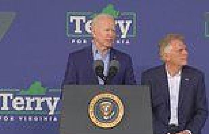 Biden is heckled as he praises Alabama's governor for urging COVID vaccinations