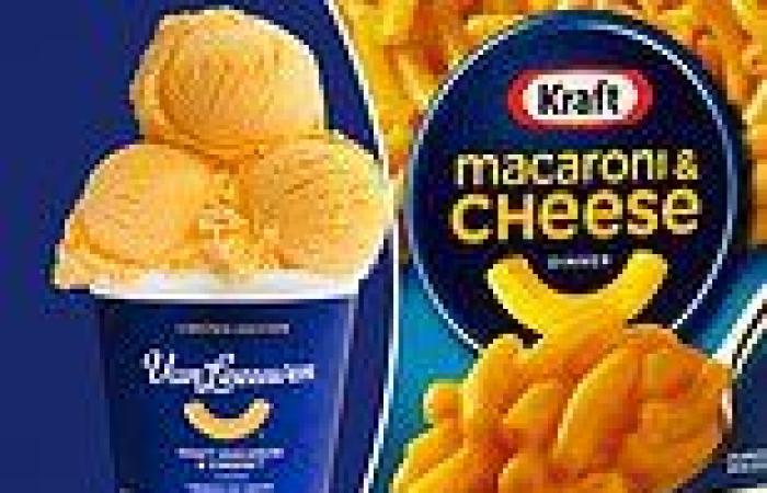 Kraft Macaroni and Cheese ice cream?! Food oddity immediately sells out, breaks ...