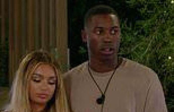 Love Island 2021: Aaron and Lucinda DUMPED from the villa in double eliminated