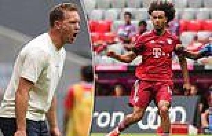 sport news How did he not score?! Bayern Munich forward Joshua Zirkzee rounds the ...