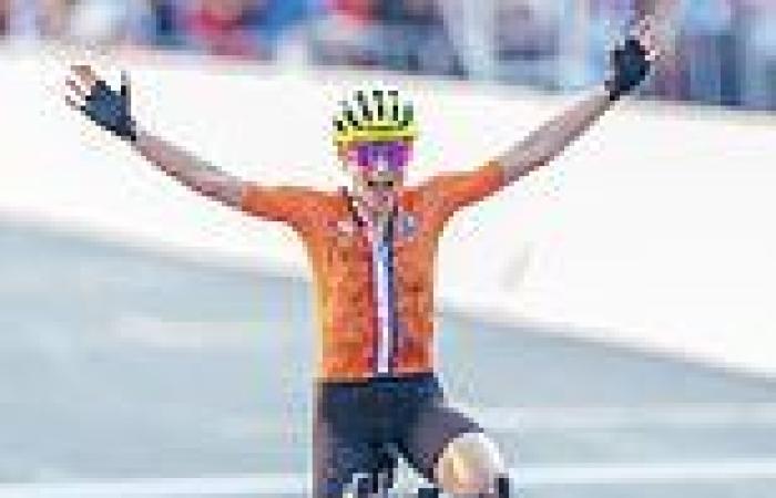 Dutch cyclist celebrates as she finishes Olympic road race thinking won gold ...
