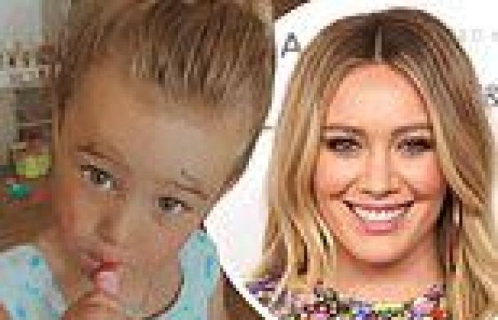 Hilary Duff shares adorable video of daughter Banks, two, doing her own makeup: ...