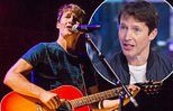 James Blunt reveals he caught Covid two weeks before his comeback gig