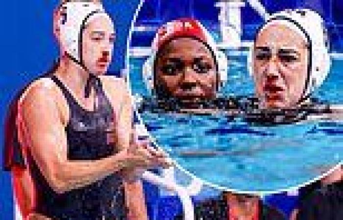 US water polo captain Maggie Steffens returns from bloody cut on nose in ...