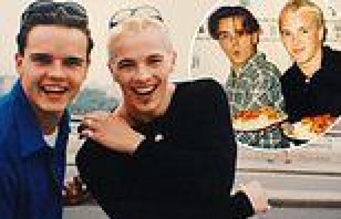 Home and Away actor Tristan Bancks shares unseen images with Dieter Brummer ...