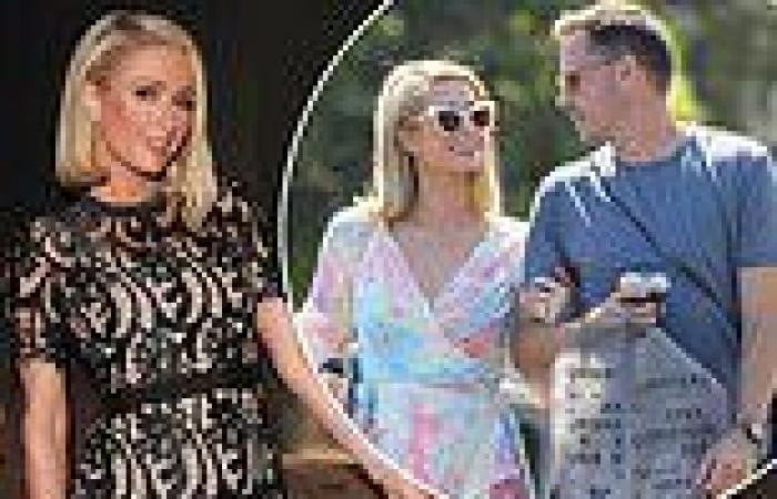 Paris Hilton, 40, DENIES she is pregnant with her first child with fiance ...