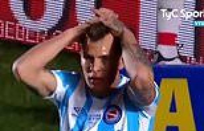 sport news The worst miss of the season already? Argentinos Juniors' Nicolas Reniero ...