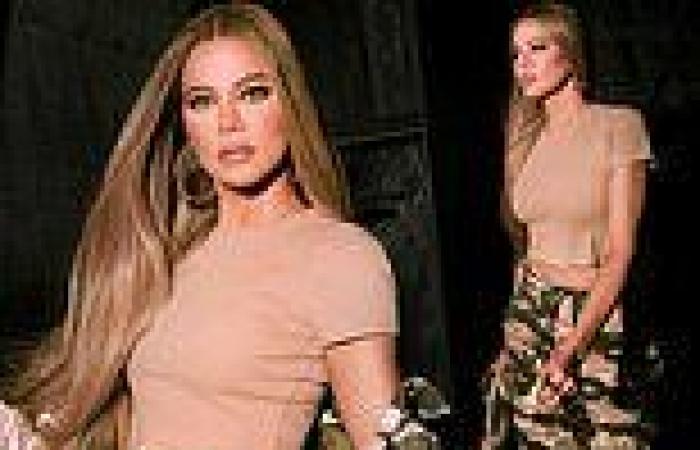 Khloé Kardashian flashes her toned tummy in new collection for Good ...
