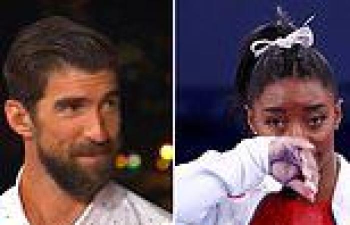 Michael Phelps throws his support behind Simone Biles after her mental health ...