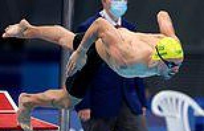 Kyle Chalmers wins SILVER in 100m freestyle after sprint with American champ ...