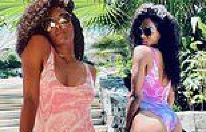 Ciara shares cheeky swimsuit snap from vacation... after hitting her goal ...