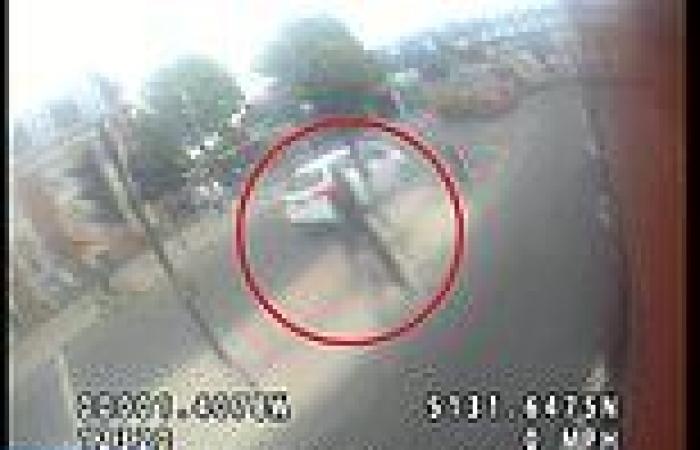 The moment illegal immigrant cyclist hit hospital worker pensioner, 72, before ...