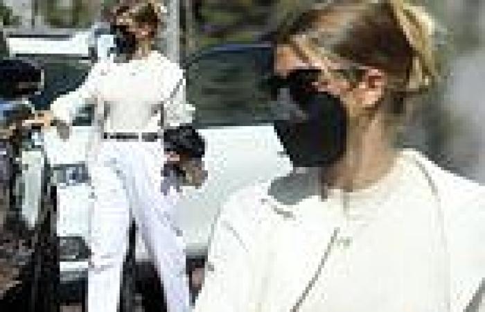 Sofia Richie looks chic in her summer whites following a shopping trip at ...