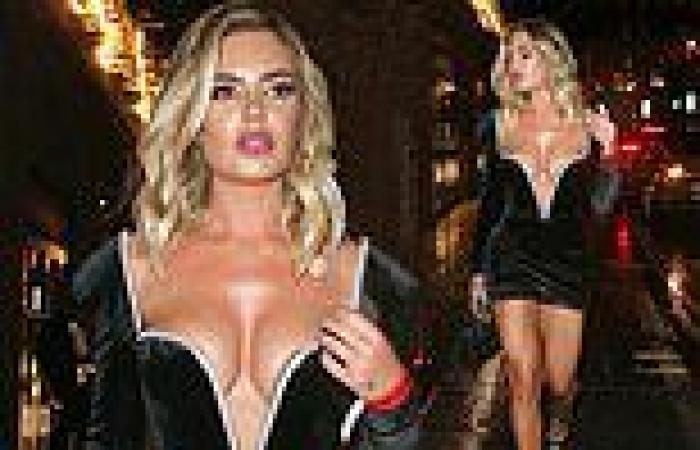 Megan Barton Hanson looks sensational as she puts on a VERY busty display in a ...