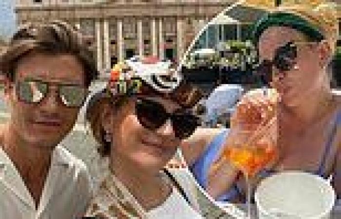 Pixie Lott documents her trip to Rome amid Lady Kitty Spencer's star-studded ...