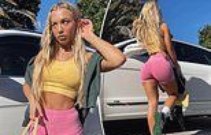 Tammy Hembrow flaunts her trim and toned figure alongside her brand new $460,000