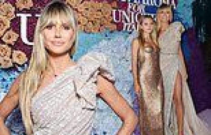 Heidi Klum sizzles with lookalike daughter Leni at glitzy charity gala in Capri