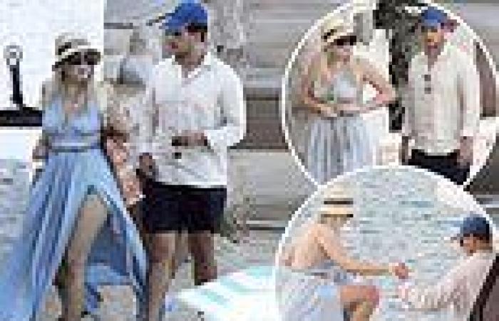 Tiffany Trump relaxes in Mykonos with billionaire fiance Michael Boulos