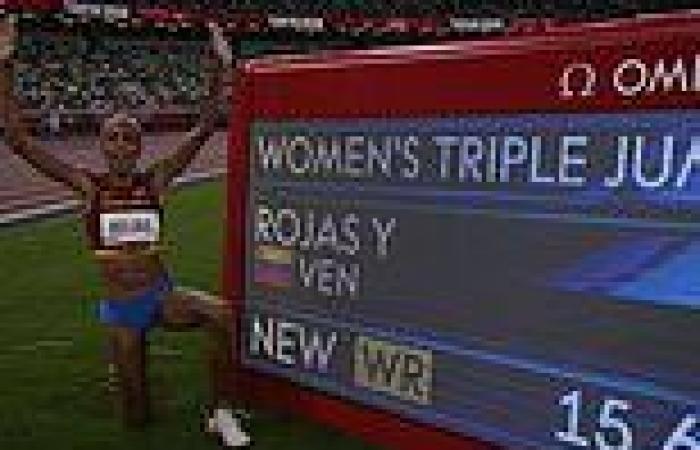 sport news Yulimar Rojas BREAKS 26-year-old world record with her final jump of Tokyo 2020