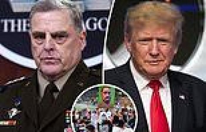 Gen Mark Milley tried to calm Trump after team refused to use army to quell ...